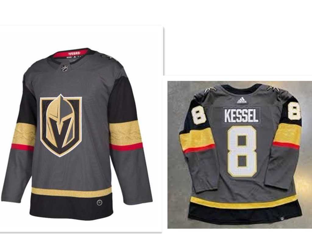 Men%27s Vegas Golden Knights #8 Phil Kessel Gray Adidas NHL Home Jersey->new york mets->MLB Jersey